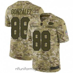 Gorgeous Nike Kansas City Chiefs 88 Tony Gonzalez Limited Camo 2018 Salute to Service NFL Jersey