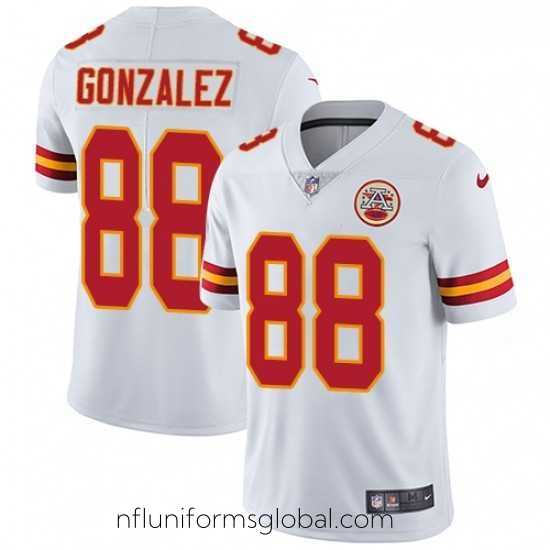Exquisite Nike Kansas City Chiefs 88 Tony Gonzalez White Vapor Untouchable Limited Player NFL Jersey