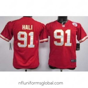 Captivating Nike Kansas City Chiefs 91 Tamba Hali Red Nike NFL Jerseys