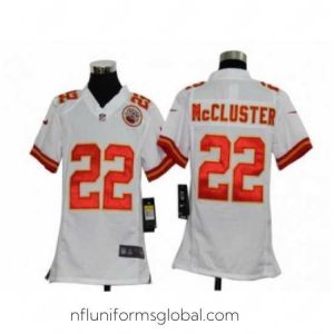 Stunning Nike NFL Kansas City Chiefs #22 Dexter McCluster white Jerseys