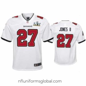 Alluring Ronald Jones Ii Buccaneers White Super Bowl Lv Game Jersey