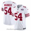 Captivating San Francisco 49ers 54 Fred Warner White 2023 F.U.S.E  Vapor Untouchable Limited Stitched Football 2024 Super Bowl LVIII Jersey