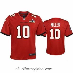 Divine Scotty Miller Buccaneers Red Super Bowl Lv Game Jersey