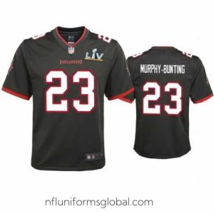 Divine Sean Murphy Bunting Buccaneers Pewter Super Bowl Lv Game Jersey