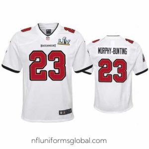 Sumptuous Sean Murphy Bunting Buccaneers White Super Bowl Lv Game Jersey
