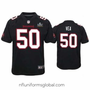 Alluring Vita Vea Buccaneers Black Super Bowl Lv Game Fashion Jersey