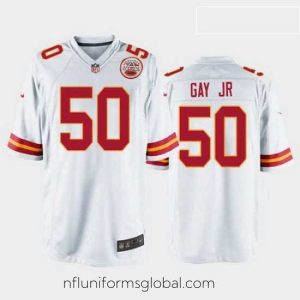 Stunning willie gay jr. kansas city chiefs white game jersey