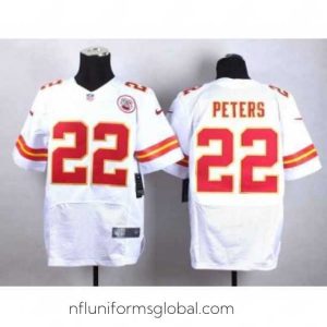 Exquisite nike nfl jerseys kansas city chiefs 22 peters white[Elite][peters]