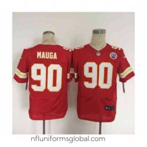 Ravishing nike nfl jerseys kansas city chiefs 90 mauga red[Elite][mauga]