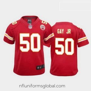 Gorgeous willie gay jr. kansas city chiefs red game jersey